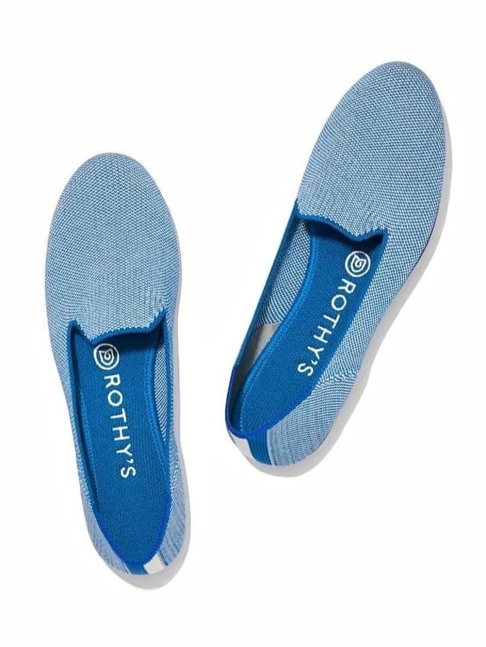 Rothy's The Loafer Indigo Cloud Flats Blue US 9.5 NIB/NWT